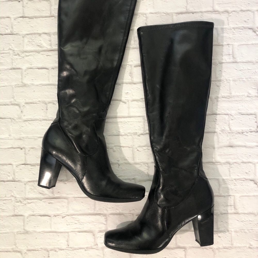 Black St. John’s Bay Knee-high Boots